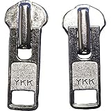 YKK 金属NO,10 スライダー 2個セット DA ニッケル