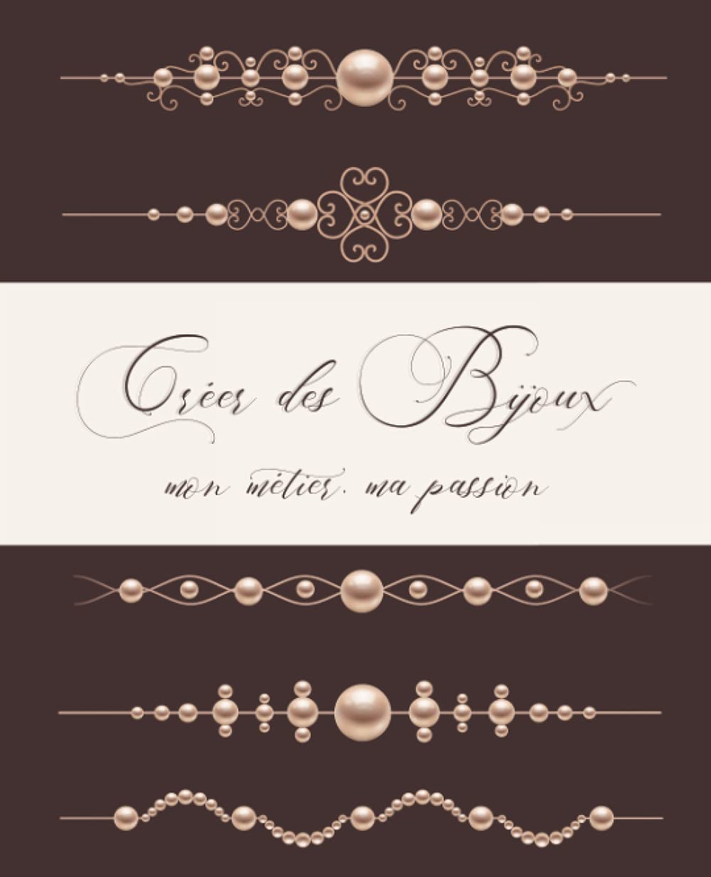 Créer des Bijoux Mon Métier Ma Passion: Journal de bord de la créatrice ou du créateur de bijou professionnel| carnet à remplir 19 cm x 23,5 cm | 110 ... pour entreprises artisanales (French Edition)