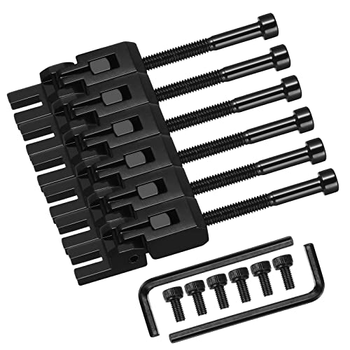 SUPVOX Conjunto de 6 Doble Locking systyem Locked Compensadas para Floyd Rose Guitarra trémolo...
