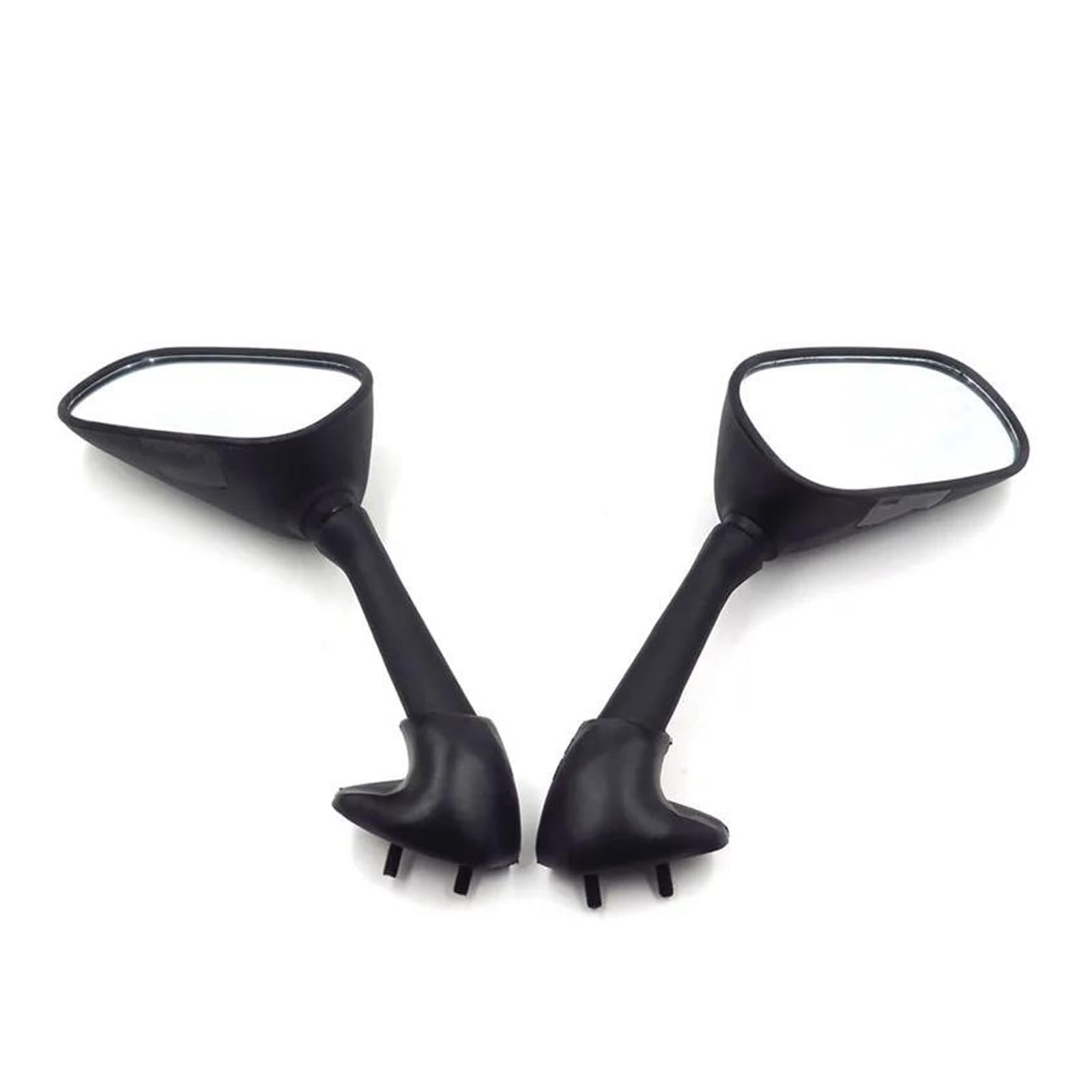 Espejos retrovisores moto para YZF R1 y R6 en color negro con gran campo de visión