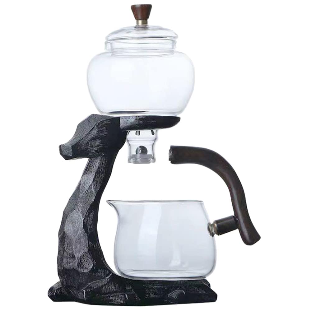 vfdaSWQQ Tea set, Kungfu Glass Tea Set Magnetic Water Kitchen Infusers Maker Teapot Ceremony Teapots