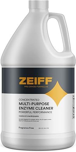 Limpiador enzimático probiótico multiusos de grado profesional, potente fórmula de limpieza y eliminación de olores para superficies profesionales y