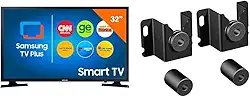 Smart TV Samsung UN32T4300AGXZD LED 32' HD com Suporte Fixo Universal Para TV ELG de 14' a 100'