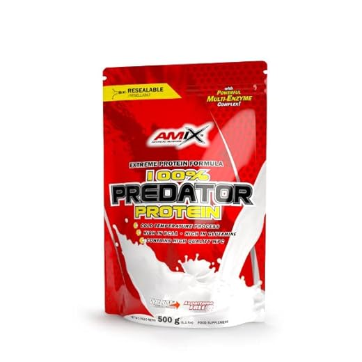 AMIX Predator Protein - 500 gr Strawberry
