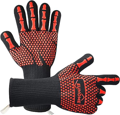 EUHOME 3 in 1 BBQ Gloves Grill Accessories