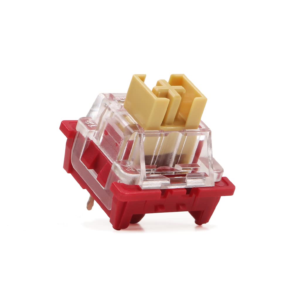 Outemu Custom Switches, 3Pin RGB Silent/Clicky/Linear/Tactile Similar Holy Panda Pre-Lubed Switch for Gaming Mechanical Keyboard (Color : Panda, Size : 110PCS)