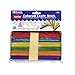 BAZIC Jumbo Colored Craft Stick 50 Per Pack