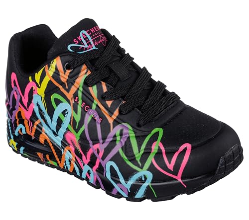 Image of Skechers Street Womens,UNO - Highlight Love,BKMT,7 M US