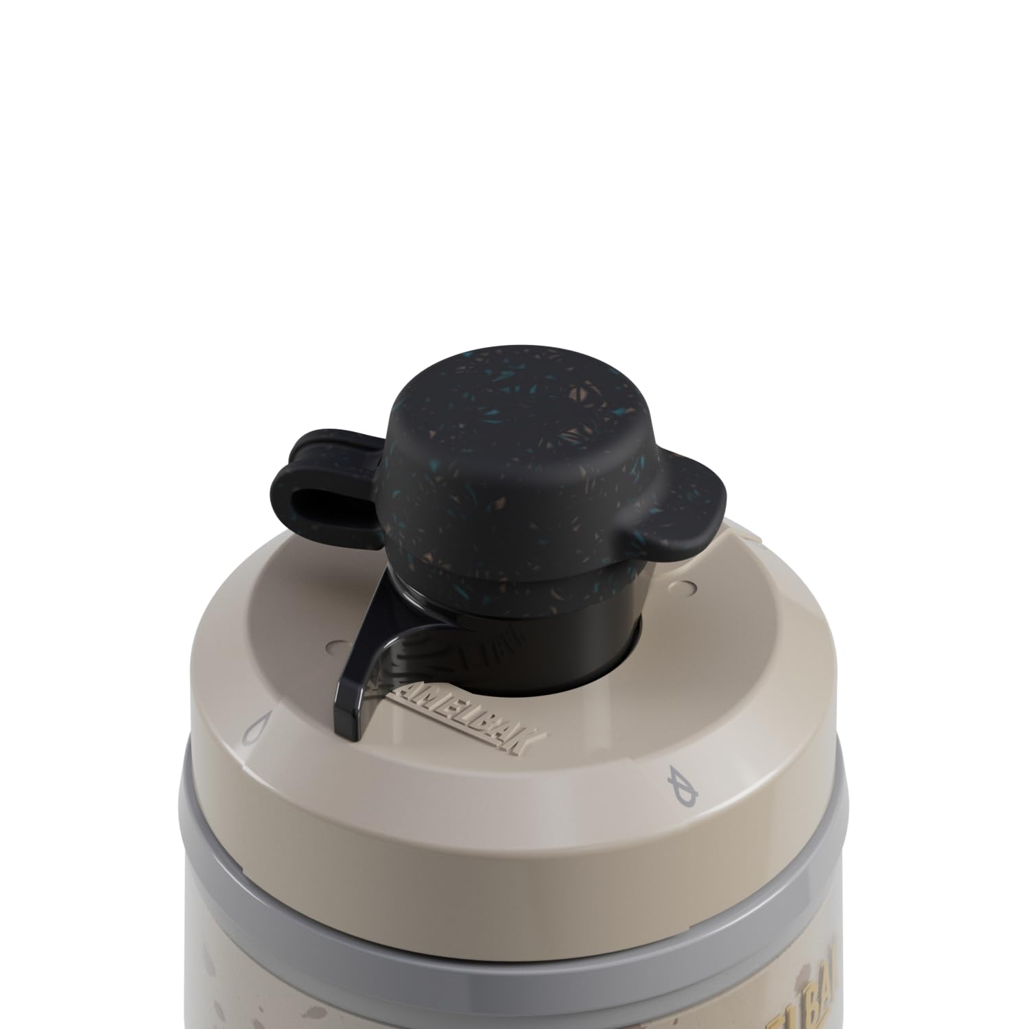 Camelbak Podium Dirt Series Chill 620 ml – butelka rowerowa – izolowana podwójna ścianka – samouszczelniająca się nasadka – szczelna – nie zawiera BPA – ergonomiczna – asfalt, rozmiar: OS