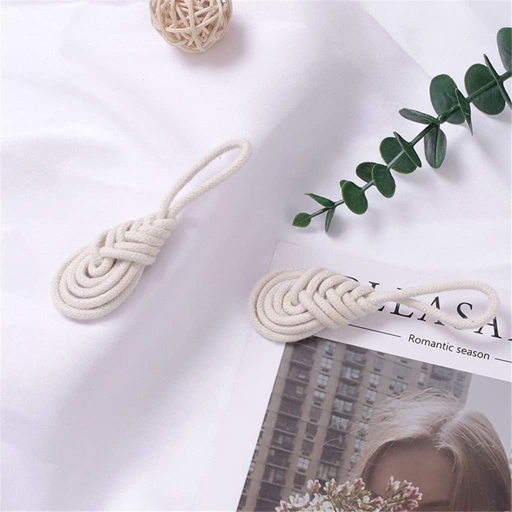 JSEIAJB 4Pcs Cotton Rope Napkin European Holders Dinner Table Decorate DIY Handmade Crafts Party Supplies image 4