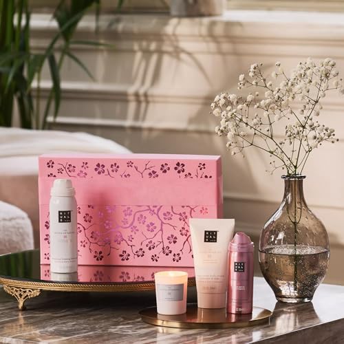 RITUALS Geschenkset The Ritual of Sakura, Small | Geschenkbox mit Körperpflegeprodukten mit Reismilch und Kirschblüten | Pflegende Eigenschaften