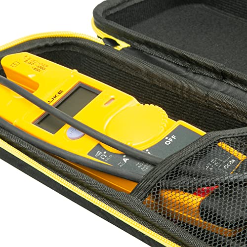 Itspwr Bundle Containing Fluke T5-1000 Electrical Voltage Tester, Wide Range, Precise Measurement, Non-Contact Current And Continuity Tester, And Itspwr Carrying Case #TOP3
