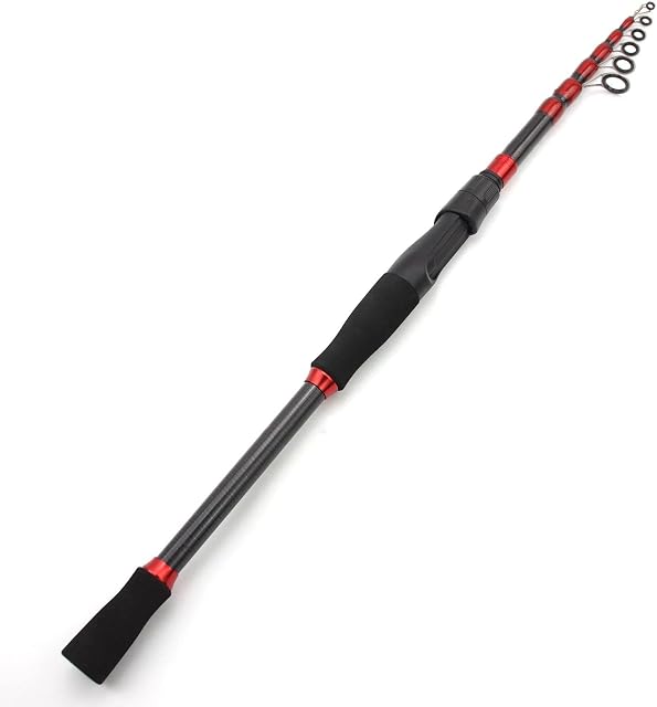 Fishing Rod Kit Fishing Rod Telescopic Fishing Rod Carbon Spinning Casting Lure Rod Fast ROD Fishing Goods Rod for Travel Saltwater Freshwater Fishing Fishing Rod & Reel Combos