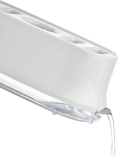 Miniatura 8 de ALINK Juego de 5 cepillos de limpieza para botellas de agua con soporte, limpiador de botellas con soporte, cepillo para pajilla, cepillo para