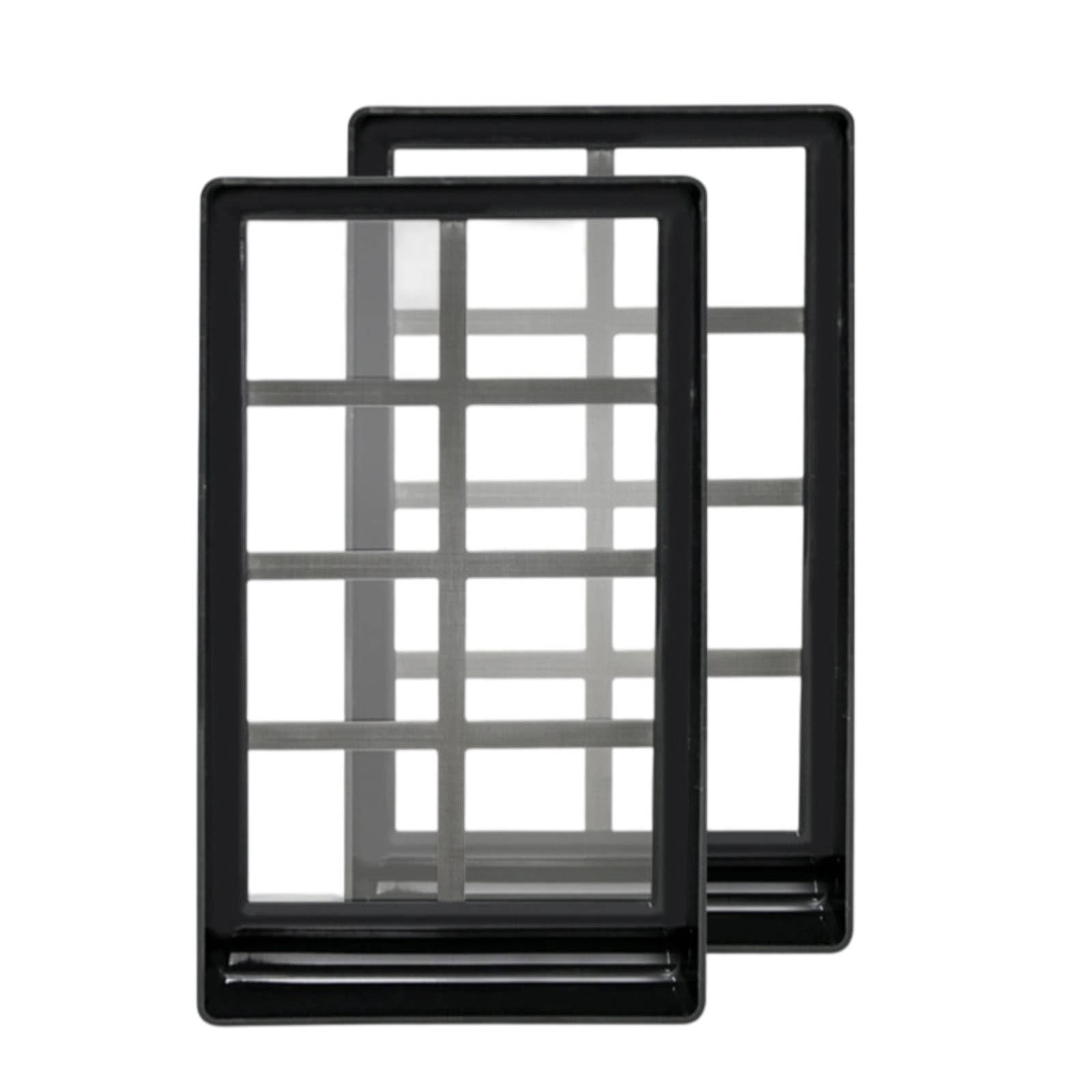 Aquarium Filtersieb Box Filtersieb Siebkorb Vorfilter Präzise Stufensiebung für Klaren Durchfluss Und Saubere Trennung, Doppelschicht, S-Größe, 80 Mesh + 150 Mesh, 2 Sets