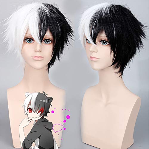 Danganronpa Monokuma Cosplay Disfraz Pelucas Danganronpa V3: Killing Harmony Dangan Ronpa Anime...
