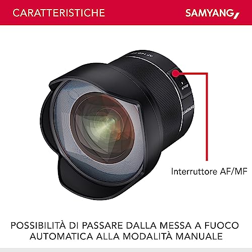 Samyang AF 14mm F2.8 F - Obiettivo autofocus ultra...