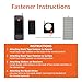 Amazon Basics Key Finder, Wallet, Pet, Phone, Item Locator - 6 Smart Trackers, 1 Remote, 100 ft (30 m) Range, up to 80dB alarm via RF signals. No phone, mobile app or WiFi required