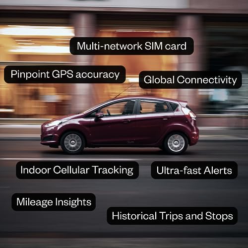 Spytec Atlas GPS Tracker for Vehicles & Kids | Up to 14-Day Battery Life | Waterproof Magnetic Case, Geofencing, Portable Real Time Mini GPS Car Tracker w/Lifetime Support | Subscription Required
