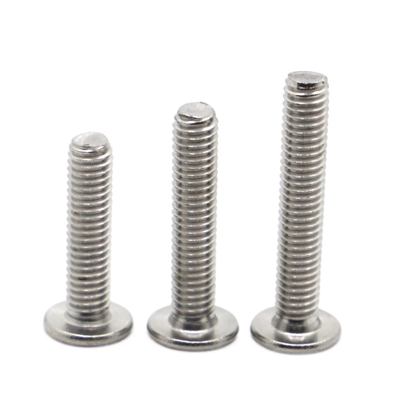50 viti a testa esagonale A2 UNC 0.375x2.5 in acciaio inox