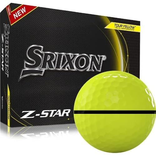 Srixon 2023 Z-Star 8 Yellow AlignXL Golf Balls