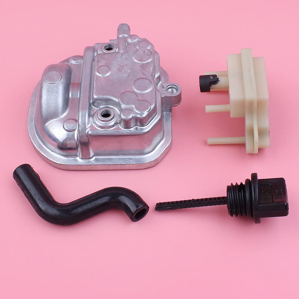 Kit de filtro de varilla de nivel de manguera de tubo de aceite de respiradero de cubierta de culata de repuesto for Motor de cortacésped GX35 GX 35