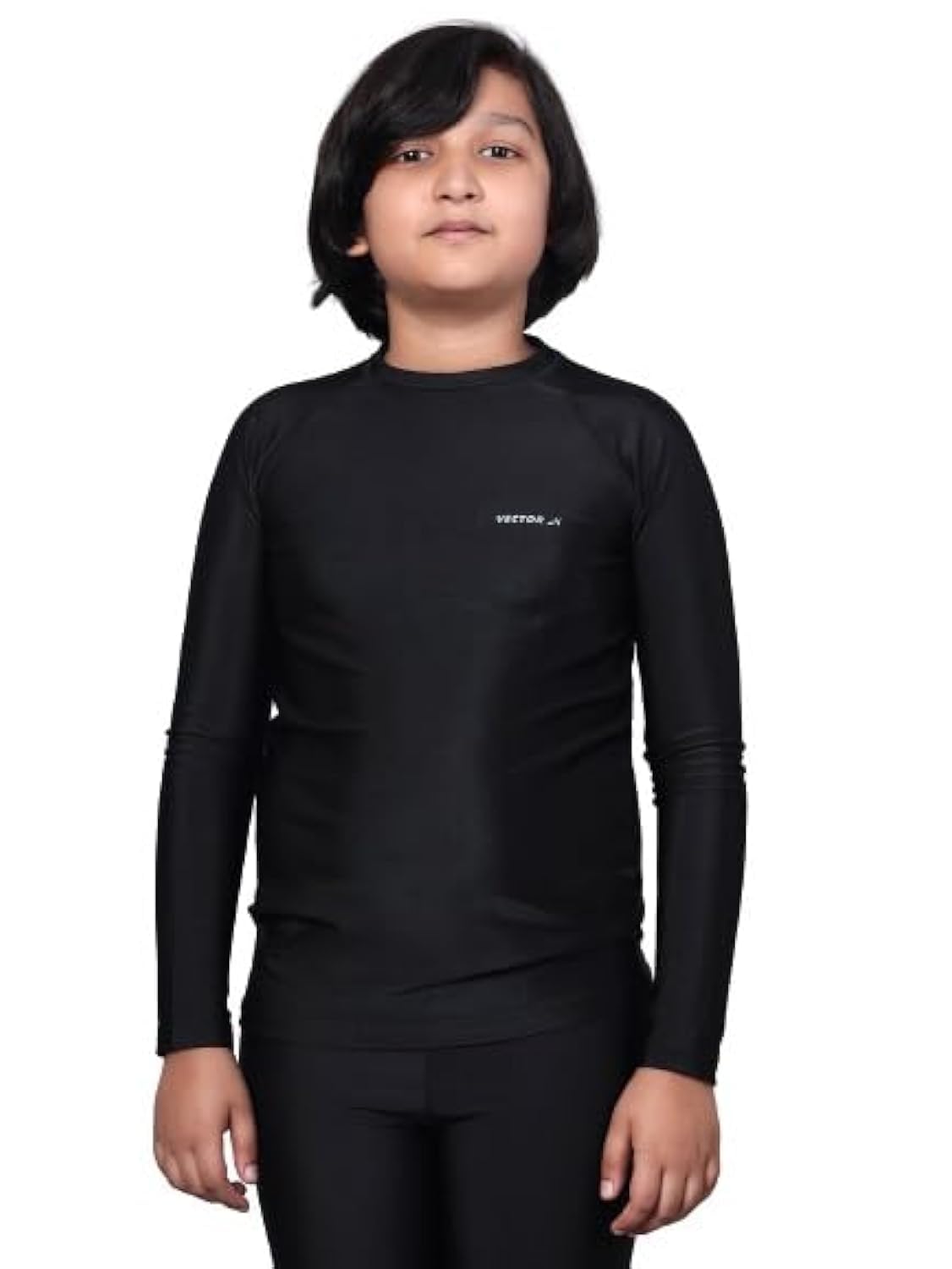 Unisex Kid's OKT-302 Compression Lycra Full Sleeve Top t-Shirt