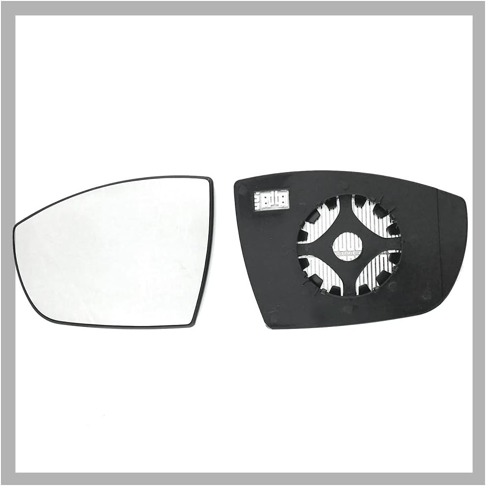 Fits Ford S Max, For 2006 to 2014 Convex Wing Mirror Glass LEFT HAND ( UK Passenger Side )