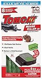 Tomcat Mouse Killer III Tier 3 Refillable Mouse Bait Station, 1 Station with 8 Baits (Box)