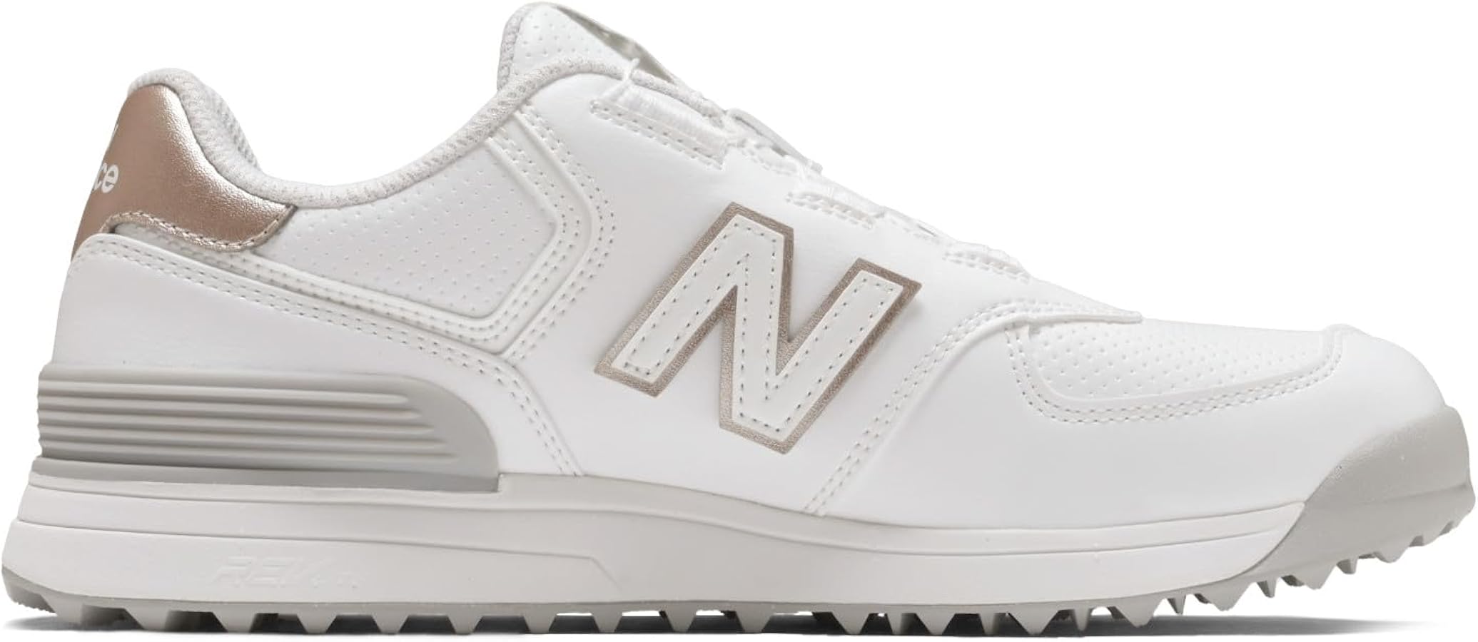 未使用✨ニューバランス 574 ゴルフシューズ　スポーツ　ホワイト【27】 Amazon | [ニューバランス] ゴルフシューズ 574 v4 BOA ボア