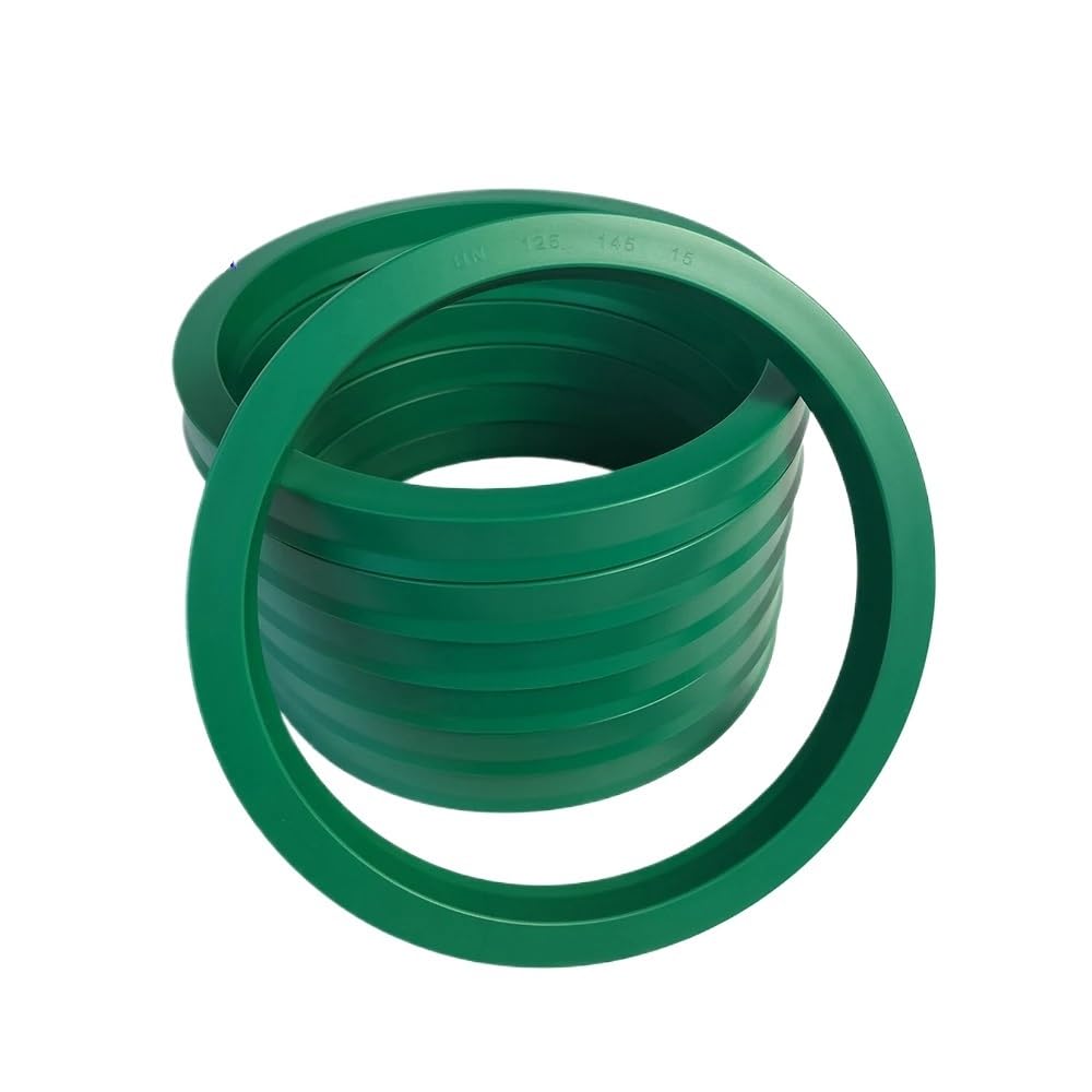 Guarnizione radiale dell'albero delle Nazioni Unite, Guarnizione idraulica in poliuretano da 10 pezzi 38 mm | Guarnizione for stelo pistone, 32 MPa, da -30 a 80 ℃, PU(38x45x5mm)