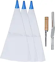 Yinhing Conjunto de Sacos de Argamassa para Alvenaria, Com Ponteira de Junção de Tijolos, Reutilizáveis, Sacos Seladores de Argamassa para Projetos de Azulejos e Concreto