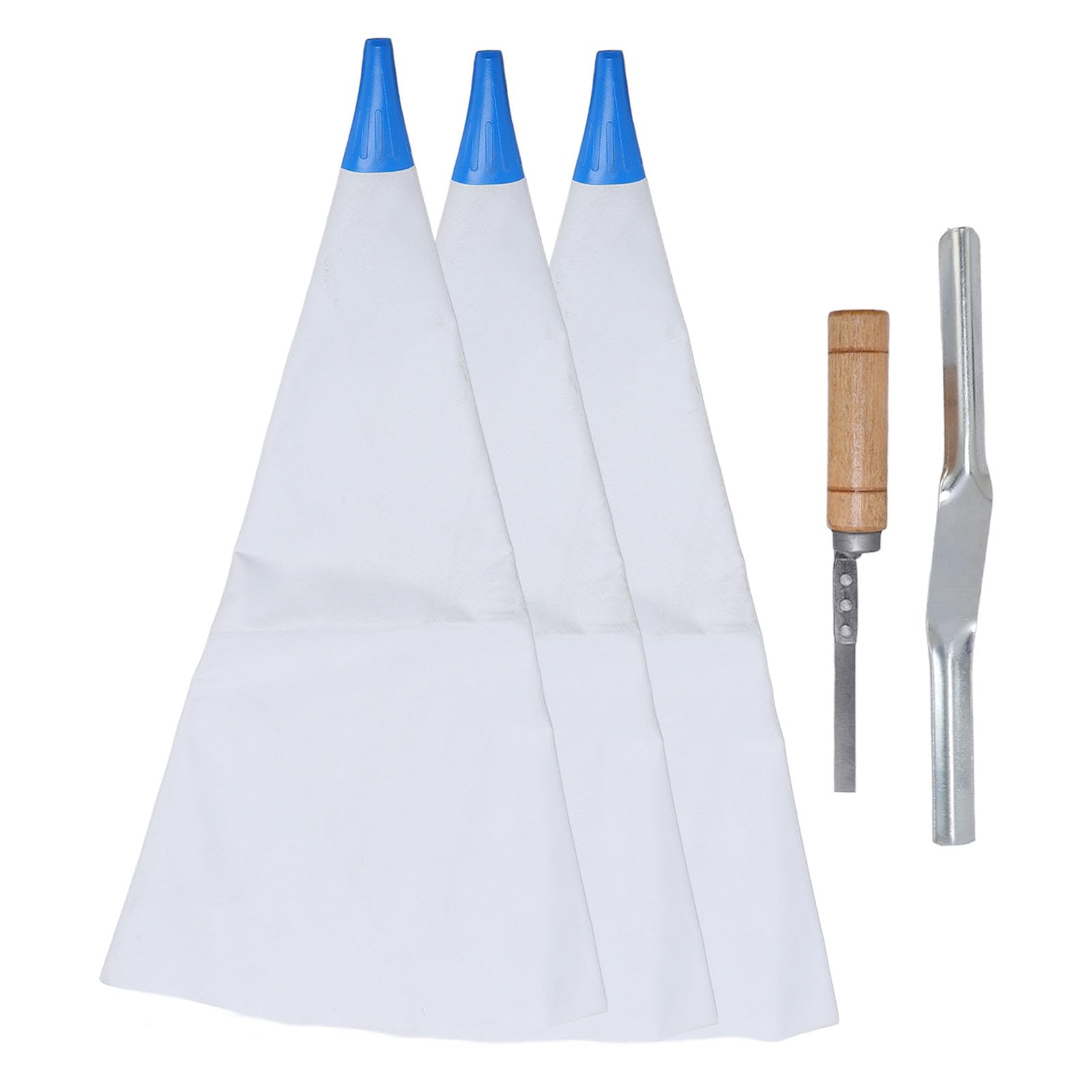 Tile Grout Masonry Mortar Bag with Brick Jointer and Tuck Pointer Reusable Easy To Clean Cement Sealer Bag Piping Bag