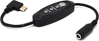 バートル対応 AIRCRAFT エアークラフト AC270 AC271 2021年 ファン付き作業服 Type-C PD対応 Type-C 昇圧 アダプター 変換 スイッチ付き 【16V-B】