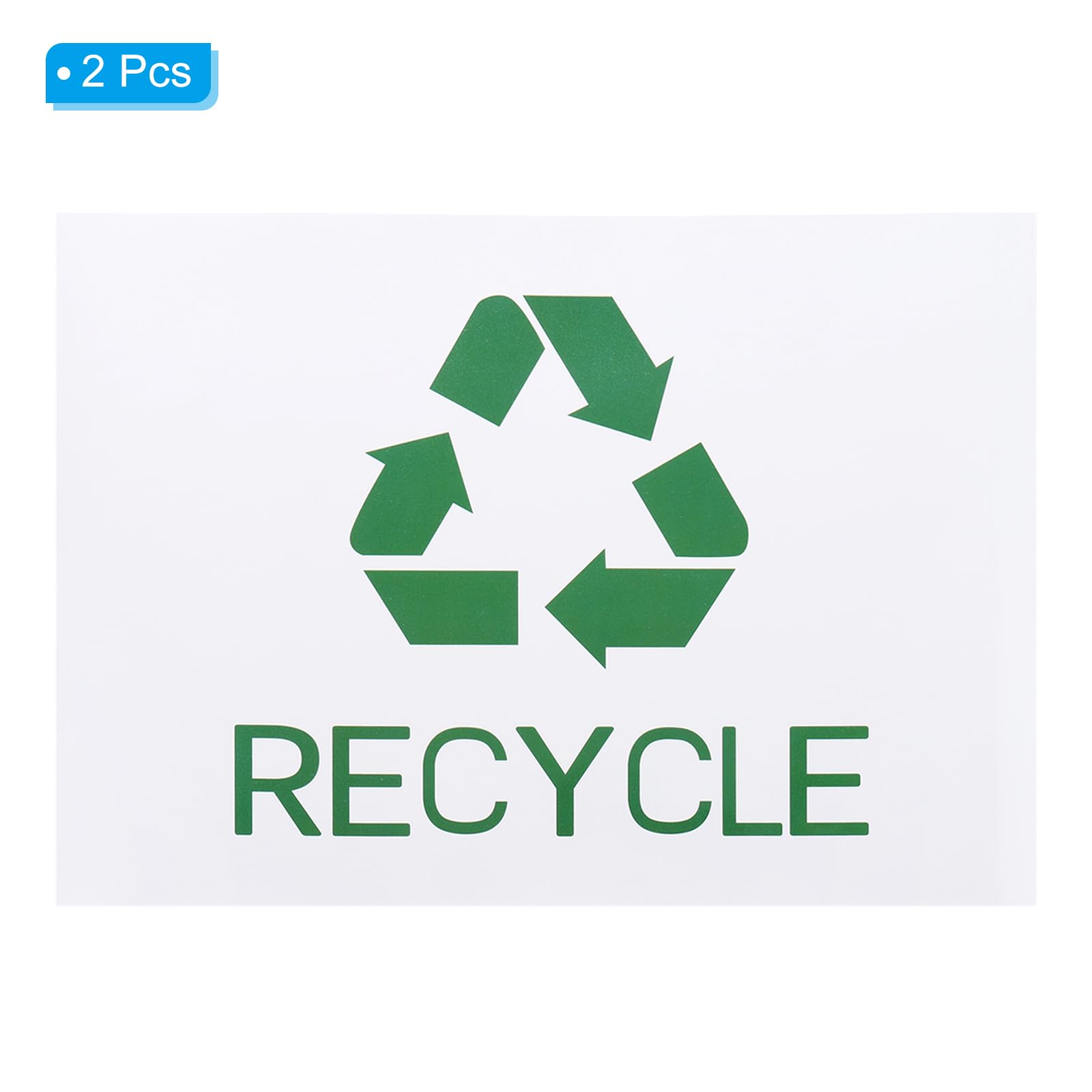 PATIKIL Recycle Sticker 10" x7" - Image 3