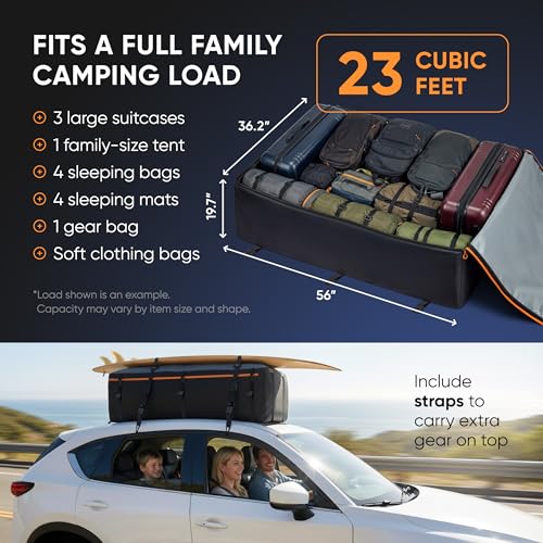 Rooftop Cargo Carrier for SUV