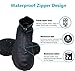VBoo Shoe Covers, Thickened Soles Waterproof Silicone Shoe cover, Reusable Overshoes with Zipper, apply to Rainy and Snowy Outdoors Garden etc, Rain Boots for Men Women Kid