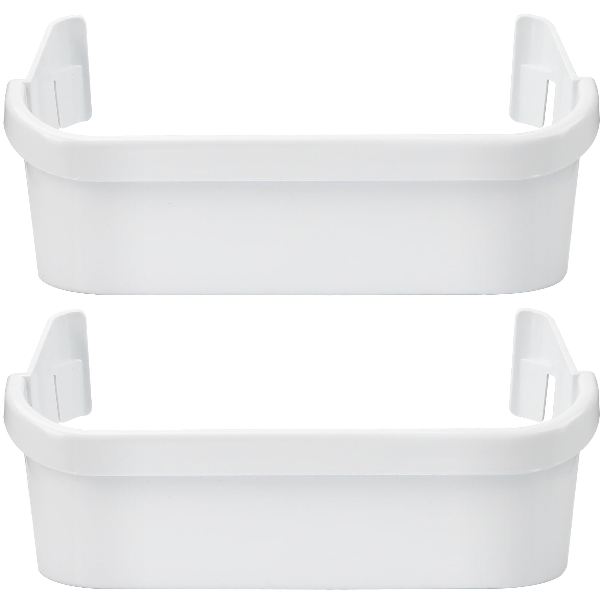 Photo 1 of 240351601 Refrigerator Freezer Door Bin Compatible with Ken.more Fri.gidaire Refrigerator Freezer Door Shelf Replace 240351607 891154 AP2115974 Freezer Side- 2 PACK By Fetechmate