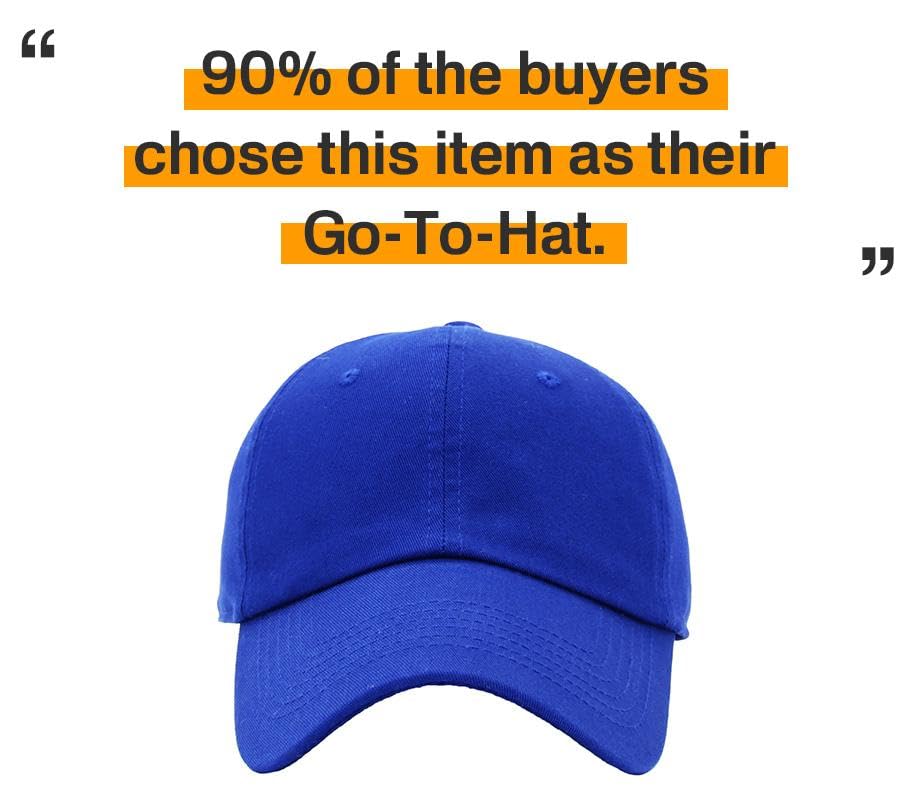 Image of KB-Ethos The Go-to Everyday Hat ! Polo Low Profile Sports Cap Unisex (100% Pure Cotton)