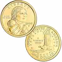 2000-P Sacagawea Dollar - BU In Original Mint Cello - For Sale, Buy Now