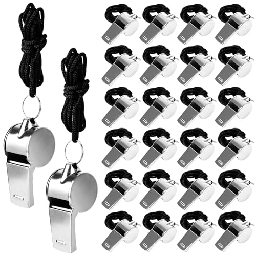 Silbatos de Acero Inoxidable x120 con Cordón miniatura 1