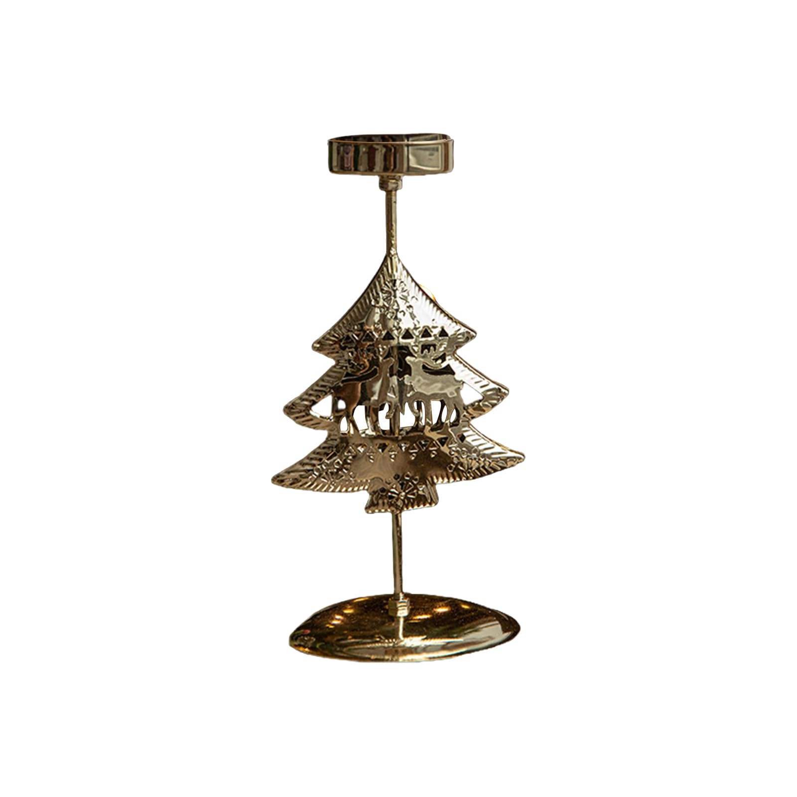 Carotoe C Arotoe Hristmas Metal Tealight Holder Snowflake Flower Star Pattern Iron Stand Andlestick For Enterpieces Decors Iron Andlestick