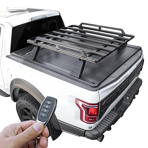 Syneticusa ER Power Retract Hard Truck Bed Tonneau Cover with