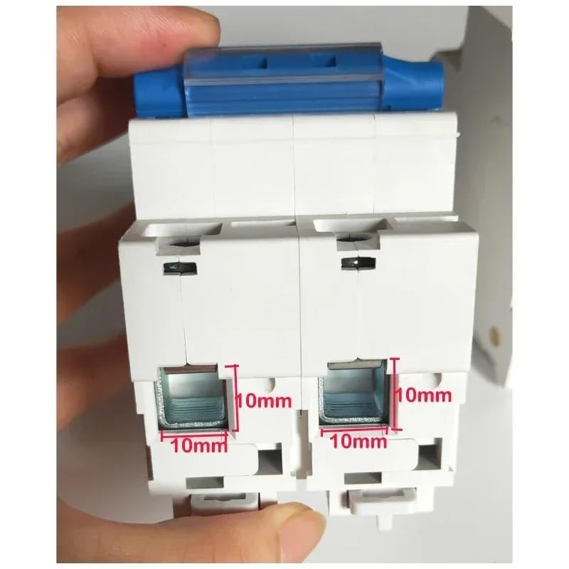 Disyuntor CC 2P 80A con protección contra sobrecargas e interruptor de aire 4