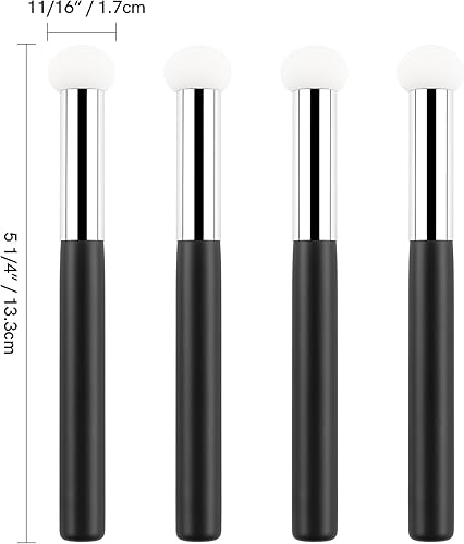 Miniatura 3 de Briartw Paquete de 8 aplicadores de esponja, mini punteros de papel para hacer tarjetas, herramientas de manualidades para mezclar tarjetas,