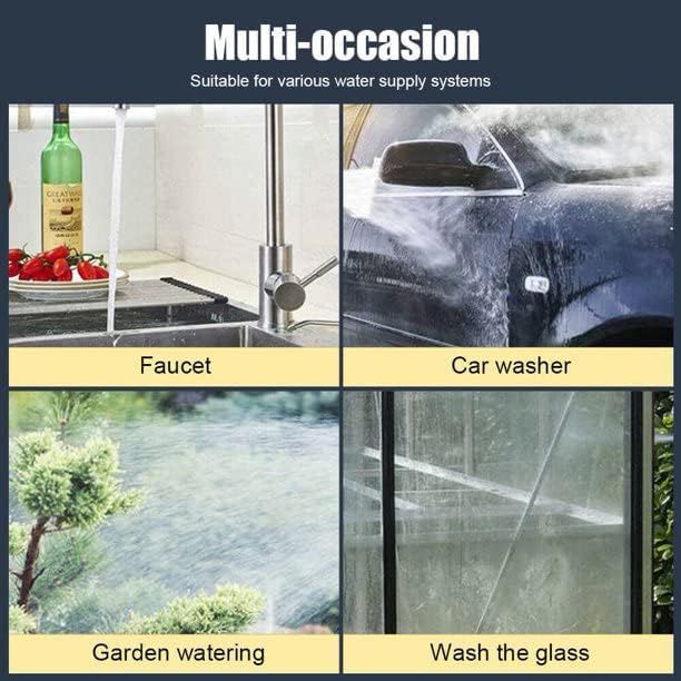 Image of Water Spray Gun for Car Wash Bike Washing Spray Gun for 1 /2 inch Hose Pipe High Pressure Water Gun Nozzle Adjustable Car Washer Gun Jet Spray for Car Wash Water Spray Nozzle for Garden & Window
