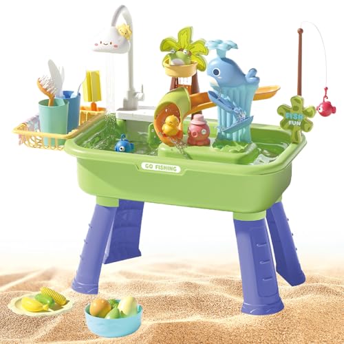 Table d'eau avec pompe interactive pour la coordination œil-main des enfants