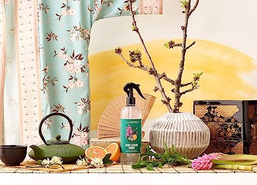 Caldrea Linen and Room Spray Air Freshener, Made with Orange Peel and Ylang Ylang flower Essential Oils, Plant-Derived and Other Thoughtfully Chosen Ingredients, Orange Blossom Bamboo scent,16 oz - Thumbnail 2