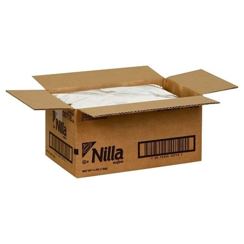 NABISCO Nilla Vanilla Wafer Cookies Classic Sweet Snack 2 Pound Pouch Pack of 2 for Desserts & Baking product thumbnail 5