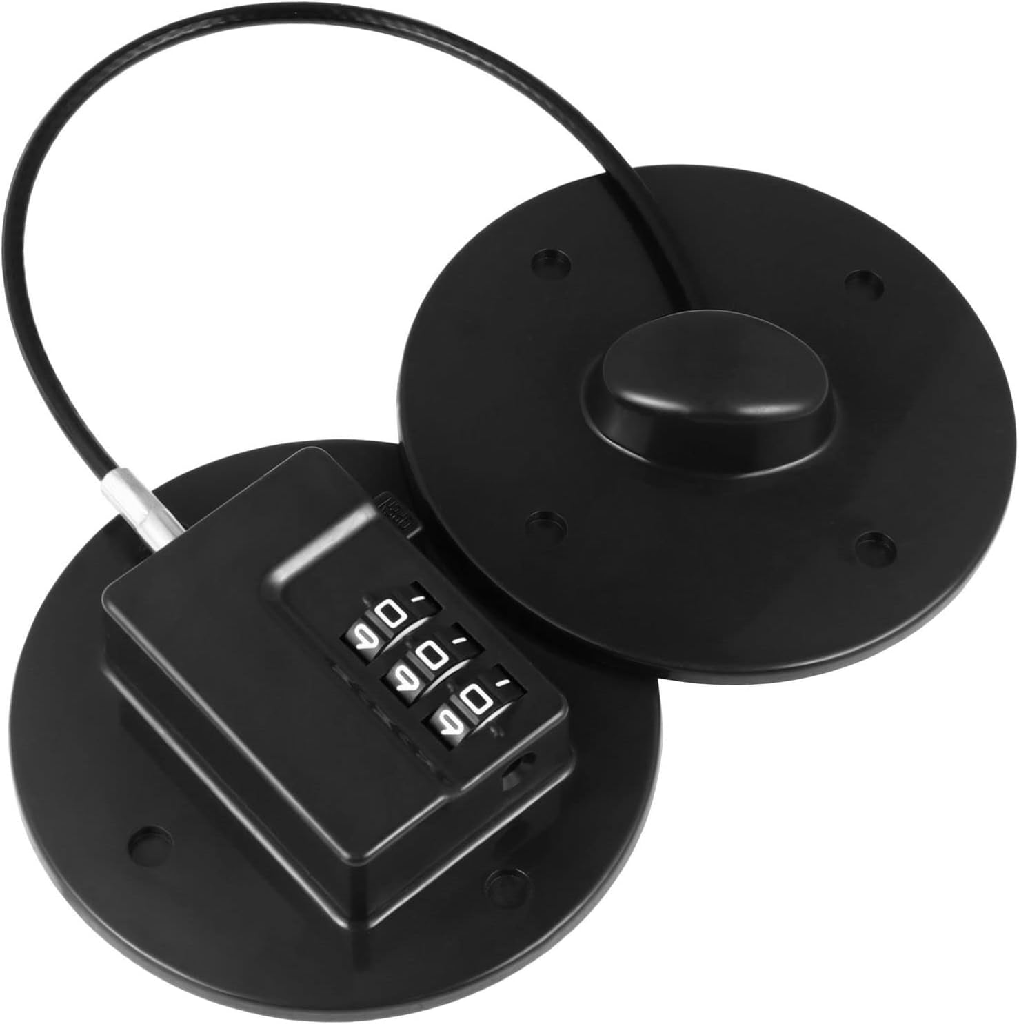 Mobestech 3pcs Password Lock for Cabinets and Refrigerators -Pinch Design Childproof for Home Appliances and Furniture